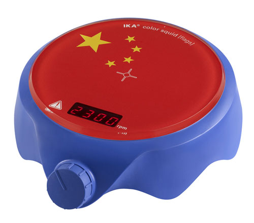 Color squid red flag